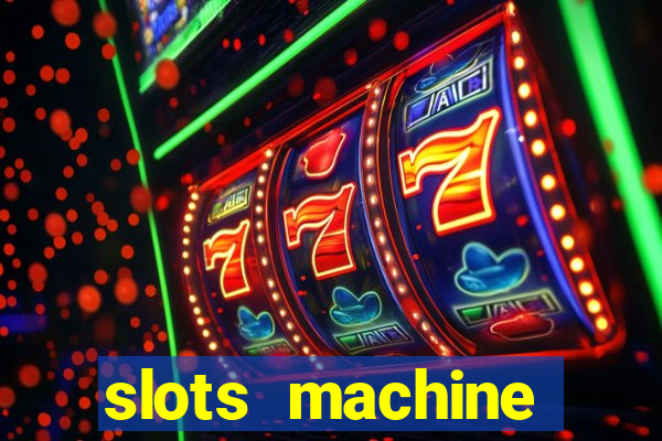 slots machine gratis casino