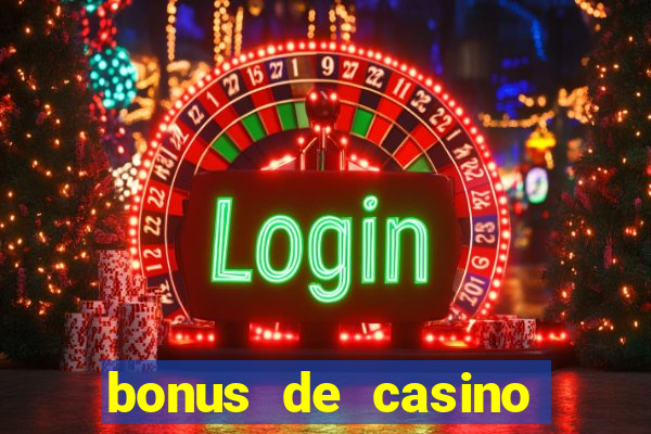 bonus de casino sem depósito