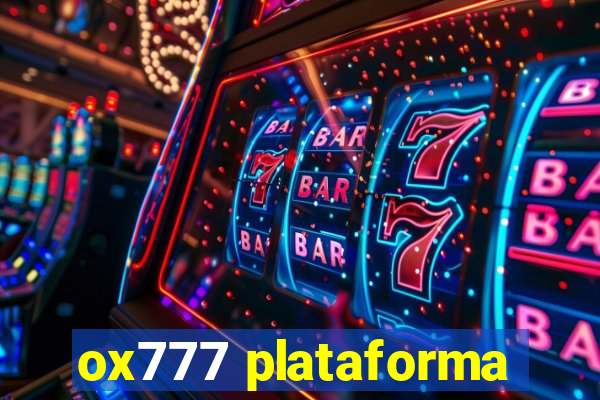 ox777 plataforma