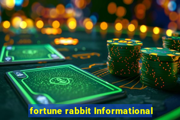 fortune rabbit Informational