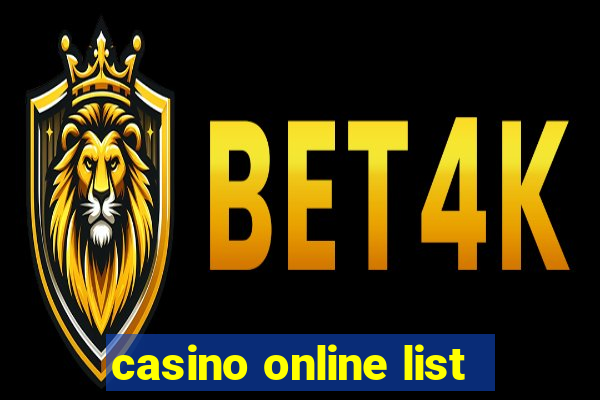 casino online list