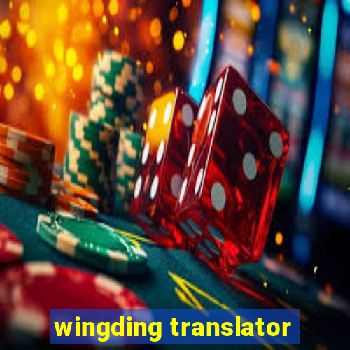 wingding translator