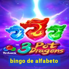 bingo de alfabeto