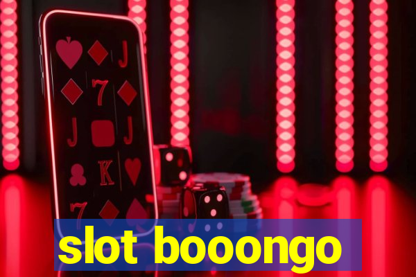 slot booongo