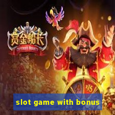 slot game with bonus