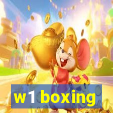 w1 boxing