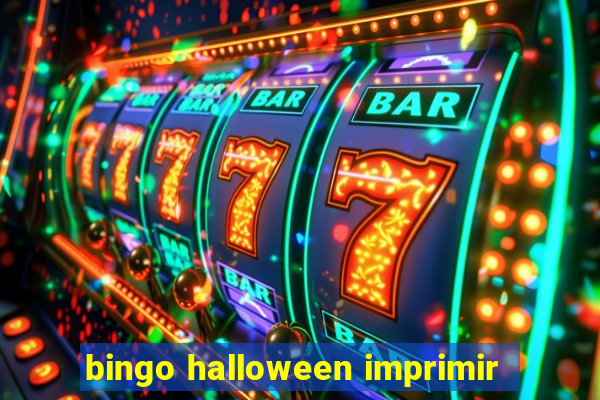 bingo halloween imprimir