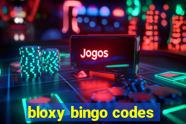 bloxy bingo codes