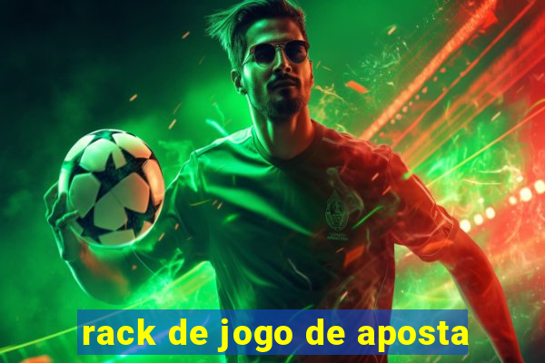 rack de jogo de aposta