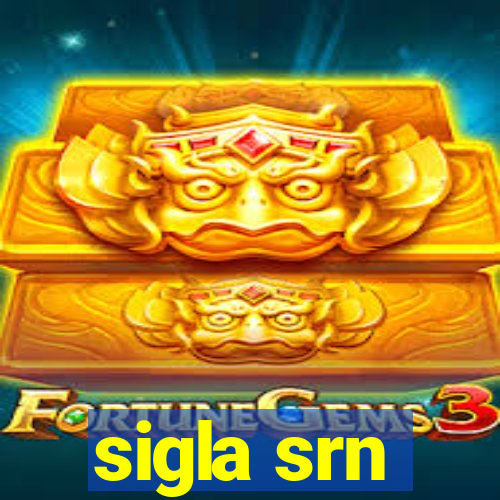 sigla srn