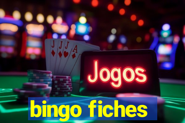 bingo fiches