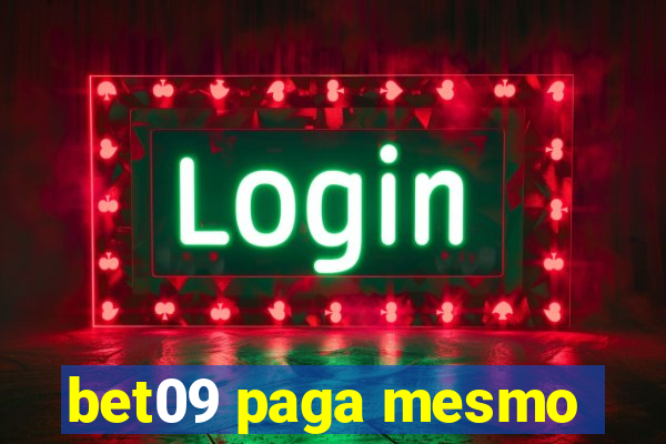 bet09 paga mesmo