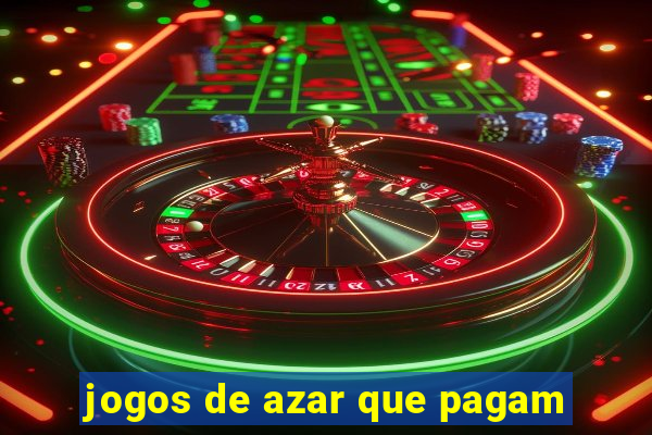 jogos de azar que pagam