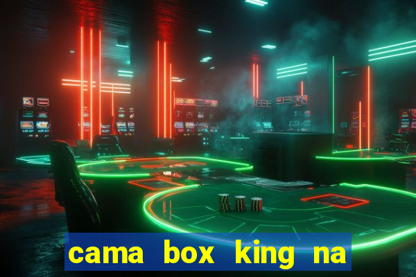 cama box king na casas bahia