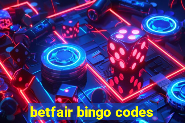 betfair bingo codes