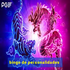 bingo de personalidades