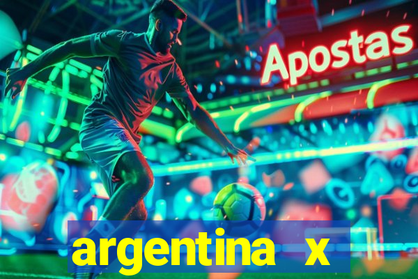 argentina x colombia ao vivo online