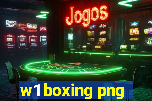 w1 boxing png