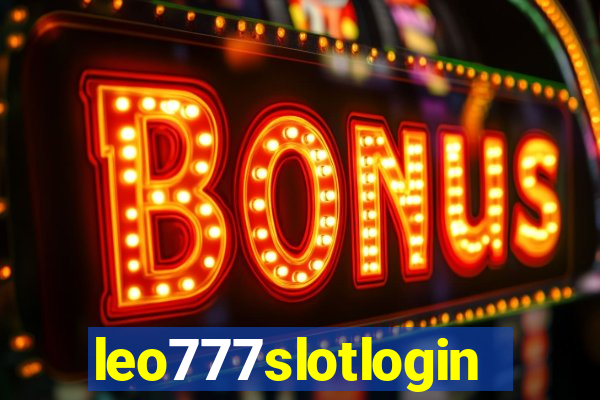 leo777slotlogin