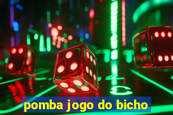 pomba jogo do bicho