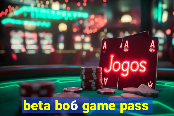 beta bo6 game pass