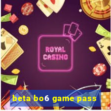 beta bo6 game pass