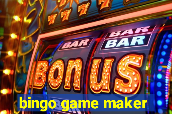 bingo game maker