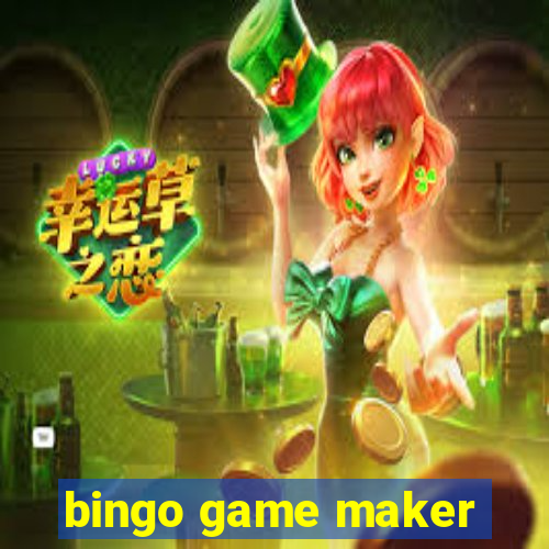 bingo game maker