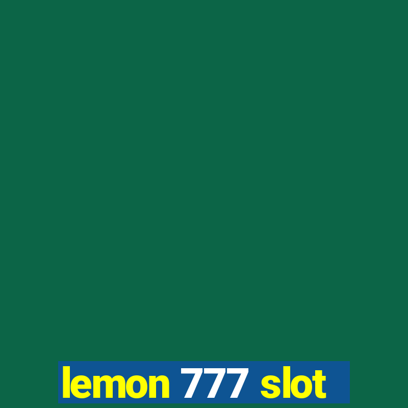 lemon 777 slot