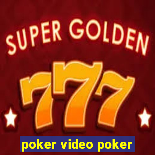 poker video poker