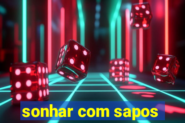 sonhar com sapos