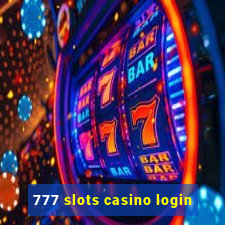 777 slots casino login