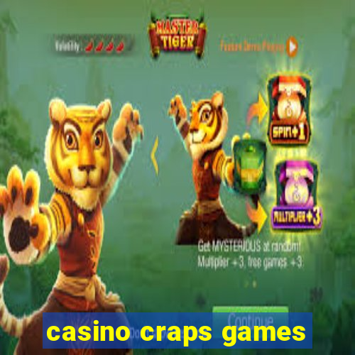 casino craps games