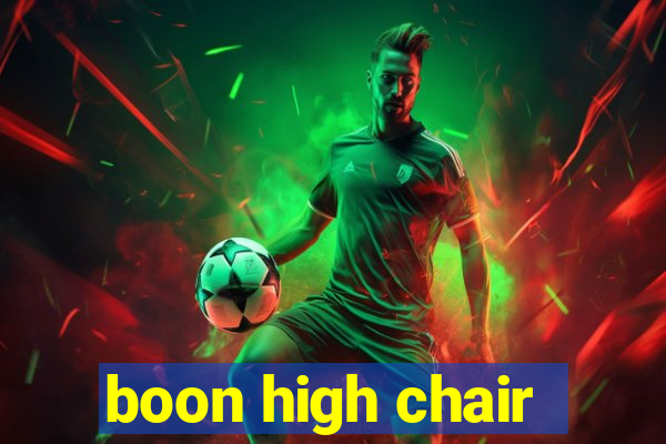 boon high chair