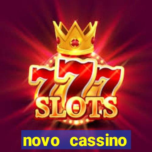 novo cassino pagando no cadastro