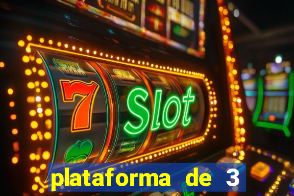 plataforma de 3 reais bet