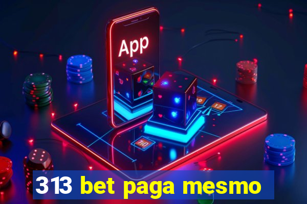 313 bet paga mesmo