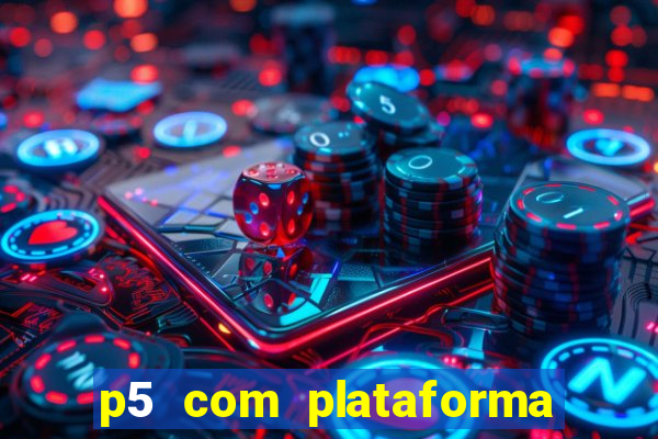 p5 com plataforma de jogos