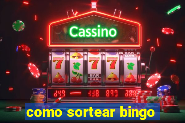 como sortear bingo