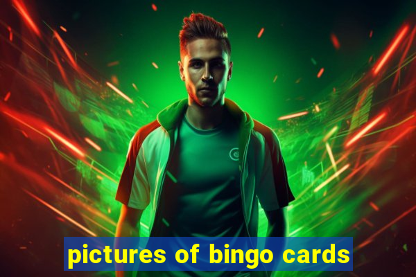 pictures of bingo cards