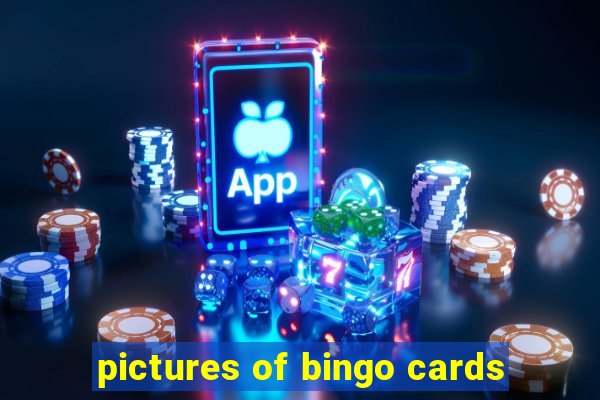 pictures of bingo cards