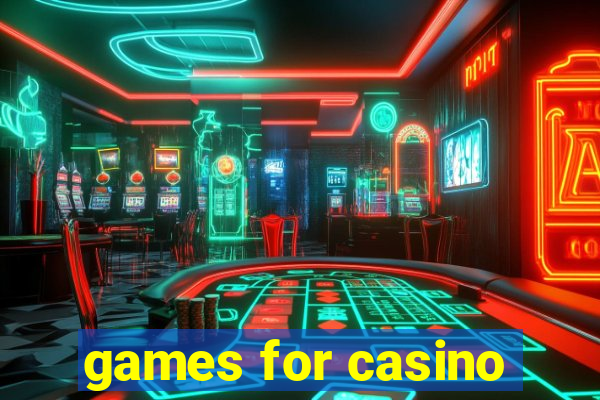 games for casino