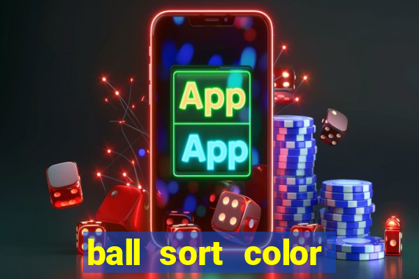 ball sort color water puzzle