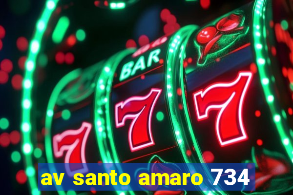 av santo amaro 734