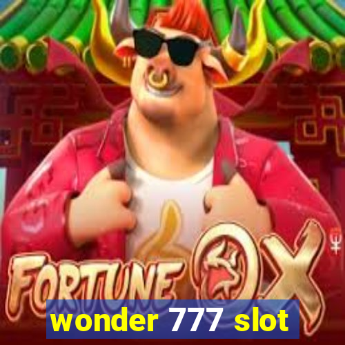 wonder 777 slot