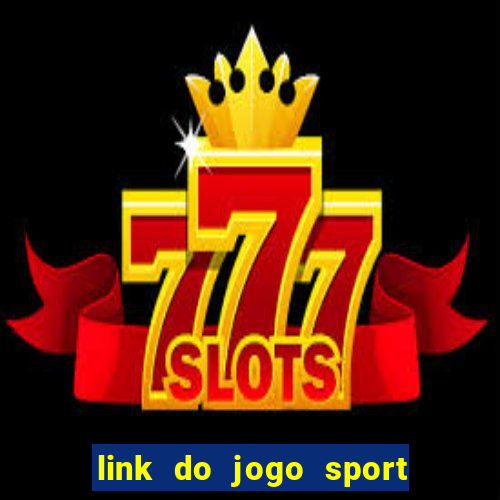 link do jogo sport da sorte