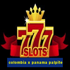 colombia x panama palpite