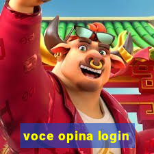 voce opina login