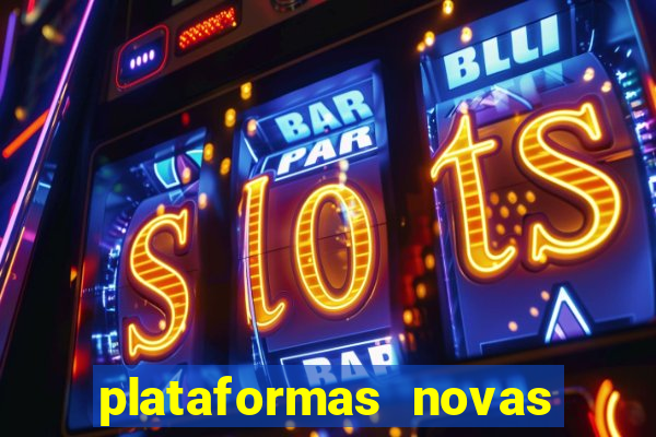 plataformas novas com bonus de cadastro