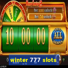 winter 777 slots